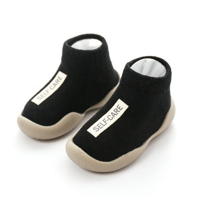 Stylische Baby Sockenschuhe