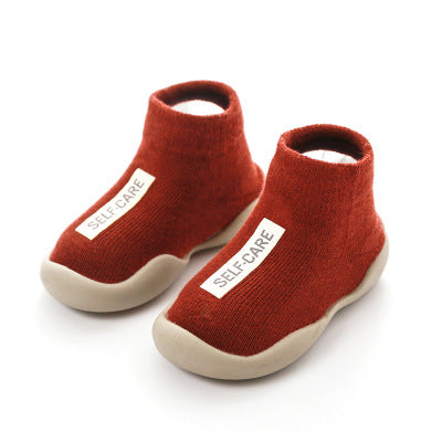 Stylische Baby Sockenschuhe